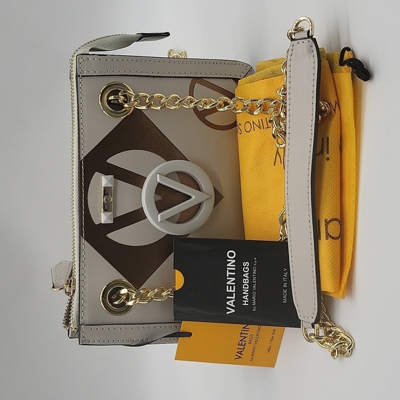 1364- Valentino by Mario Valentino Genuine Italian Leather NWT - Picture 4 of 12